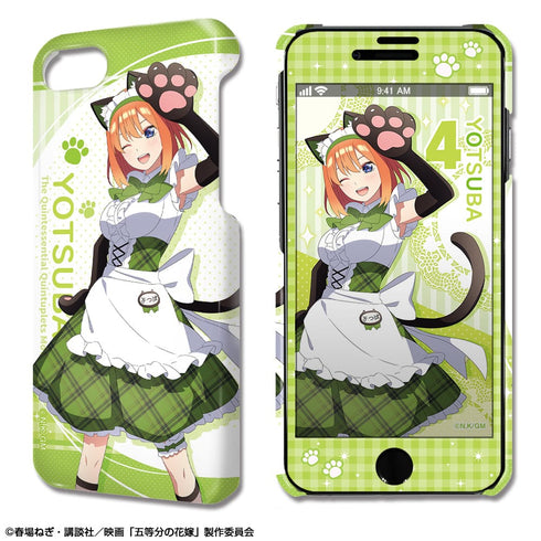 『映画 五等分の花嫁』デザジャケット iPhone SE(第2世代)/8/7/6/6s ケース&保護シート デザイン04 (中野四葉)【描き下ろし】